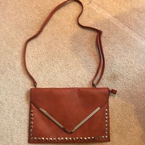 Studded Clutch Crossbody Style Purse